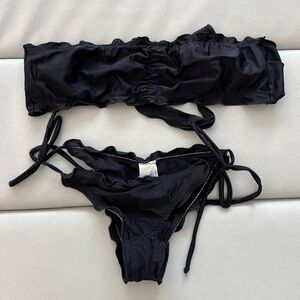 Ritchie bikini black top a/b bottom s/m